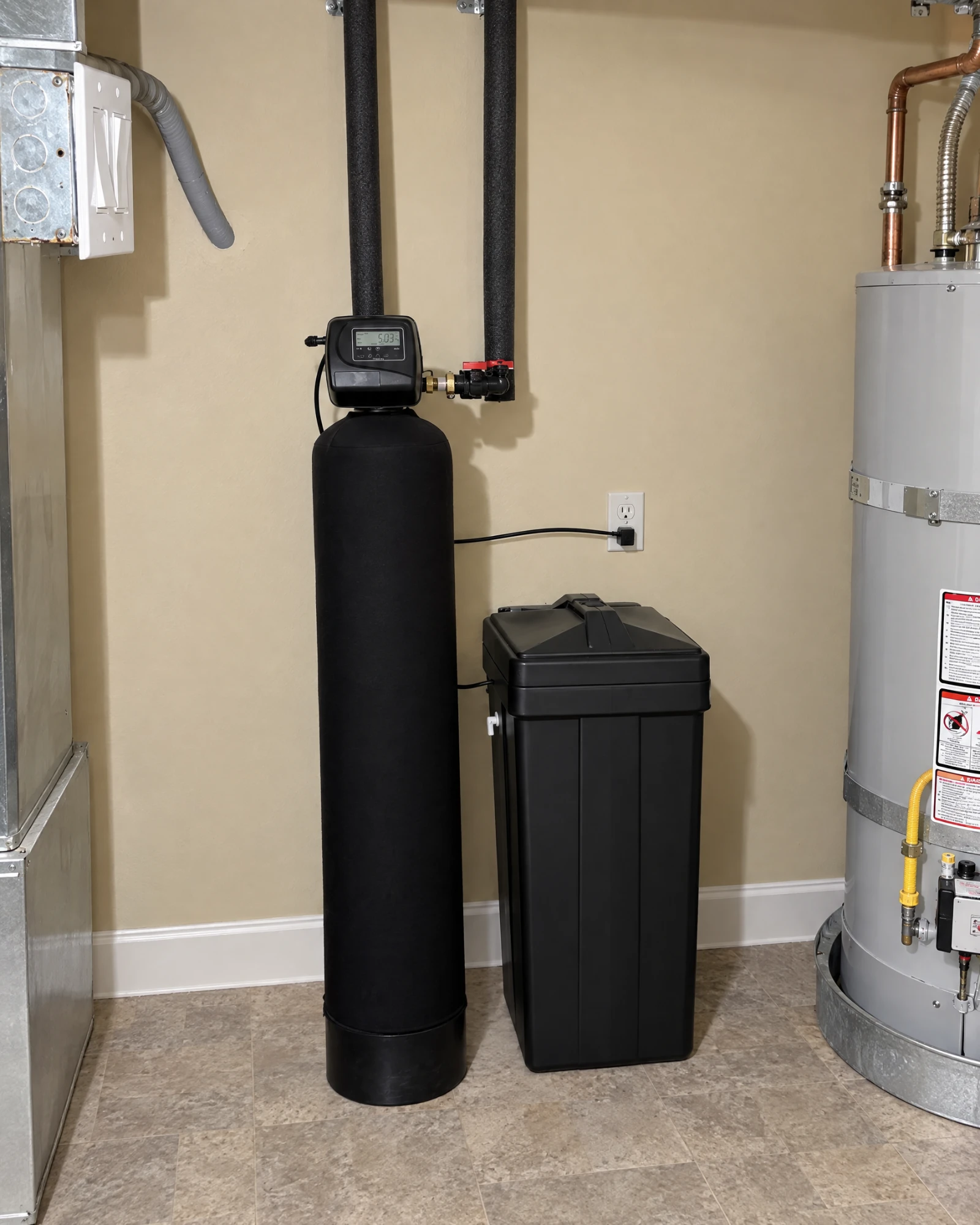 Utility closet install