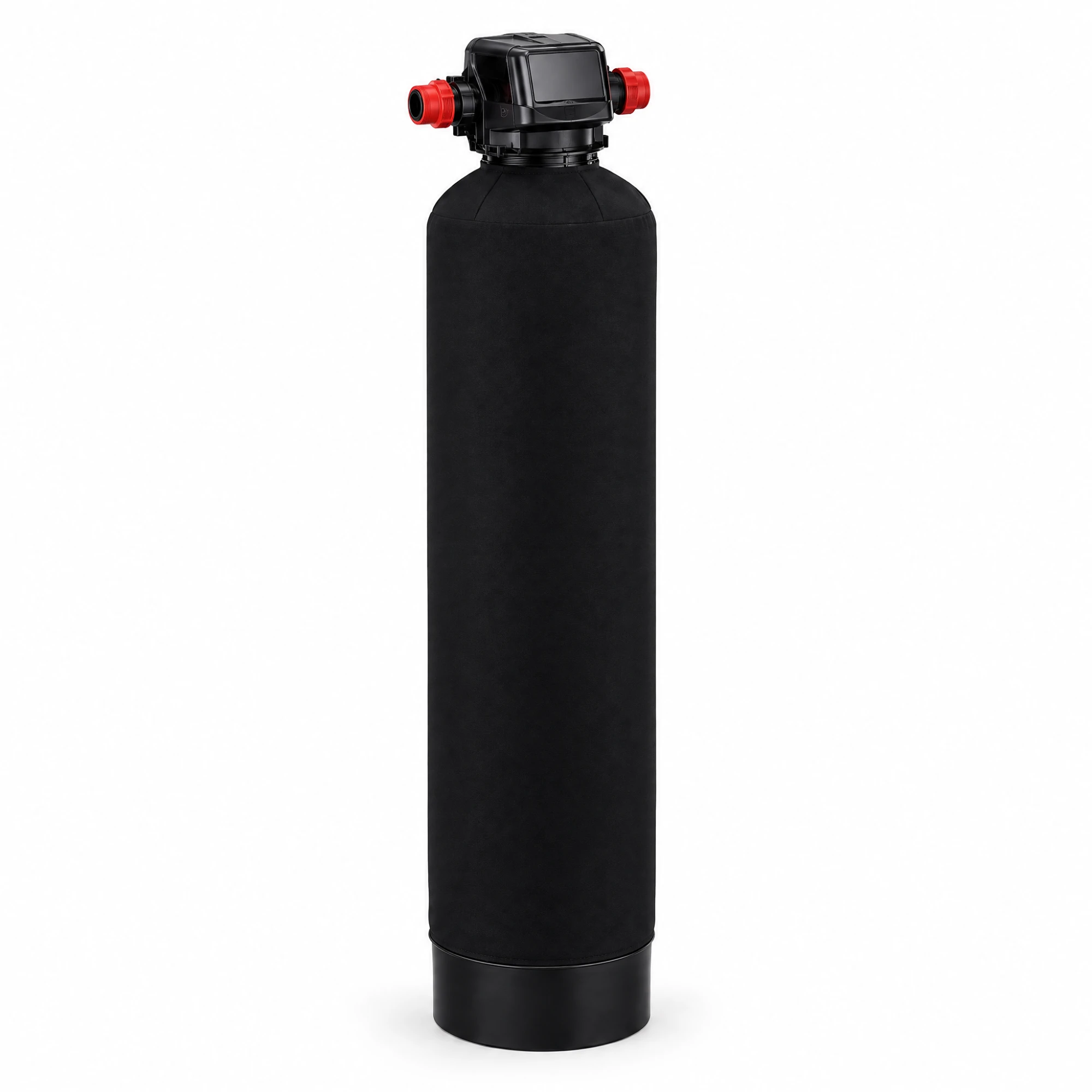 Whole-home catalytic carbon filter tank with bypass valve
